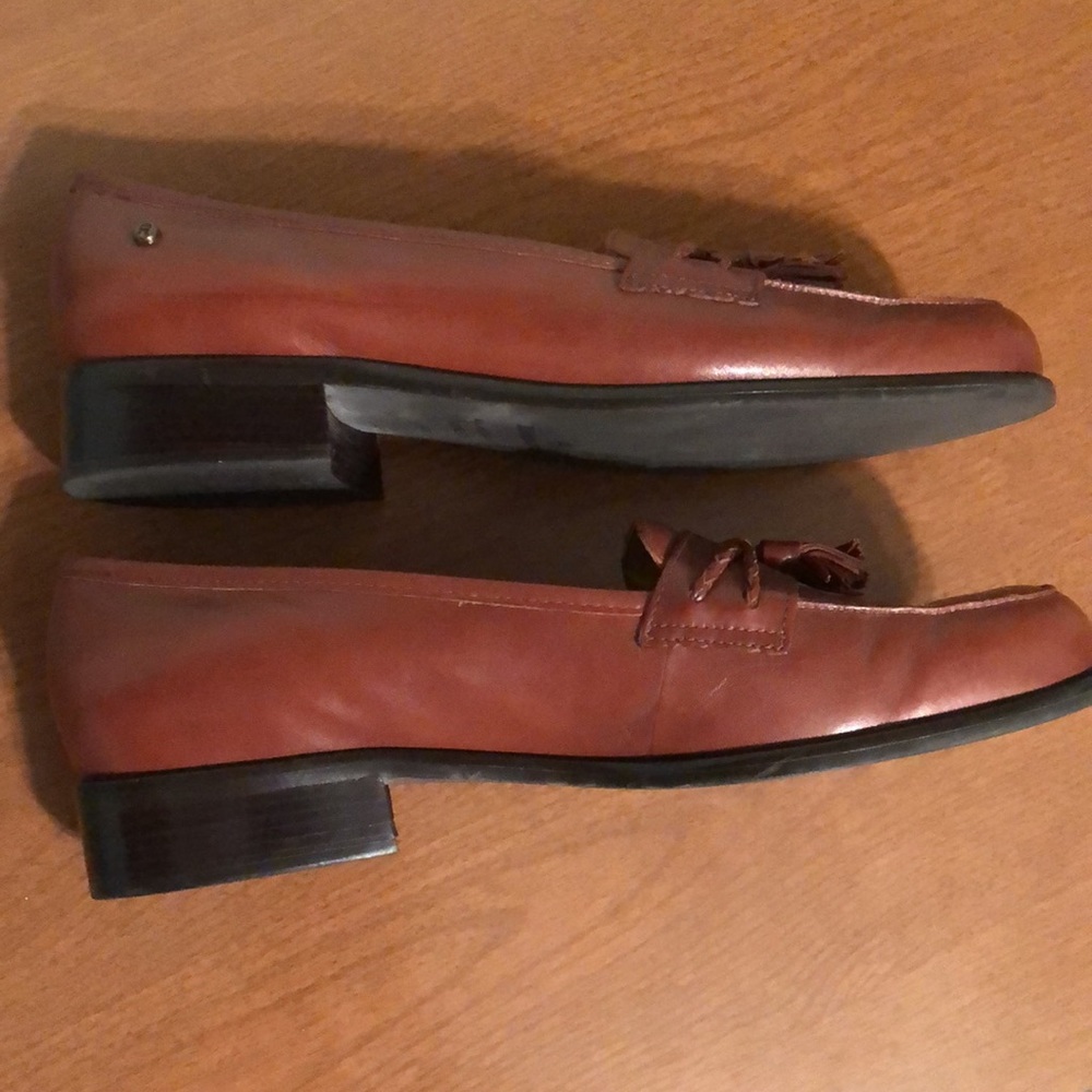EUC Etienne Aignier Brown Leather Loafers - 8.5 - Picture 5 of 8
